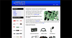 Desktop Screenshot of harleyselectronics.com